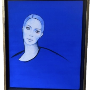 CVE Femme bleue