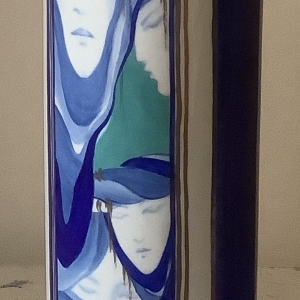 PO Vase femme nubienne