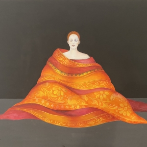 Méditante orange