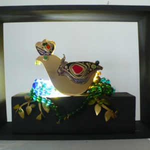 DI La poule + lampe