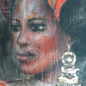 Femme à la boucle